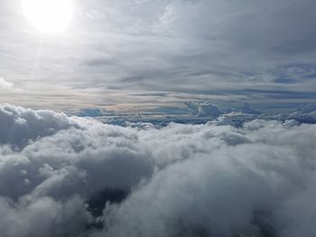 Scenic view of cloudscape against sky