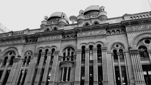 Low angle view of historical building