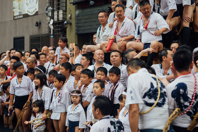 Group of people standing outdoors