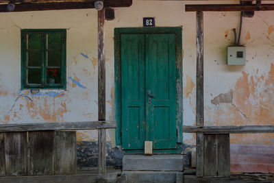 Old house in a village in banska bystrica region.