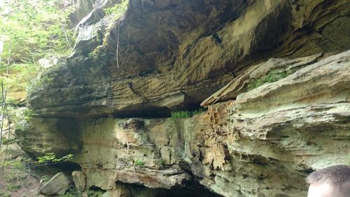 Rocks on rock formation