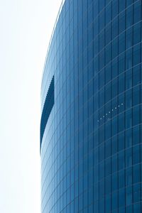 Low angle view of modern building