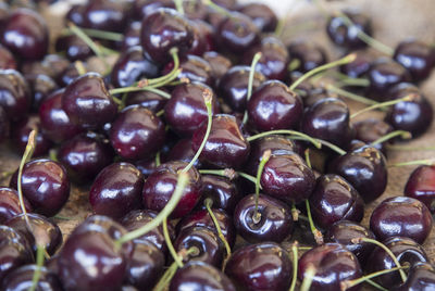 Full frame shot of blackberries