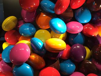 Full frame shot of colorful balls