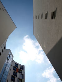 Low angle view of building against sky
