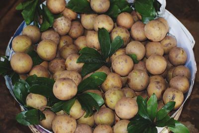 Close-up of fruits for sale in market