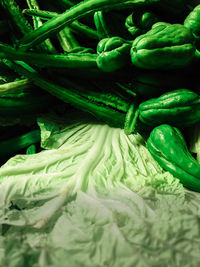 Full frame shot of vegetables