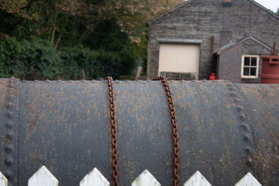 Close-up of building roof