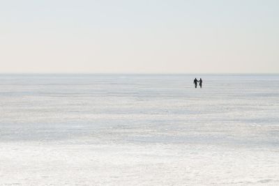 horizon over water