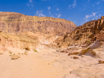 Scenic view of mountain against sky