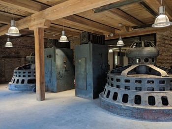 Interior of old abandoned building