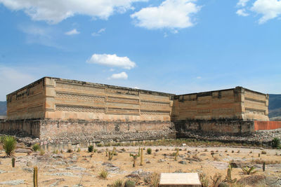 Mitla temple, prehispanic méxico