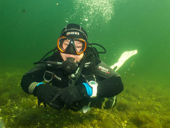 underwater