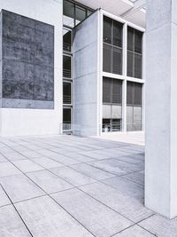 Entrance of building
