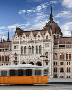 Hungarian parlament building in budapest, hungary