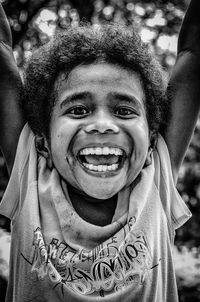 Portrait of a smiling girl