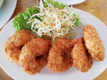 Close-up of food in plate