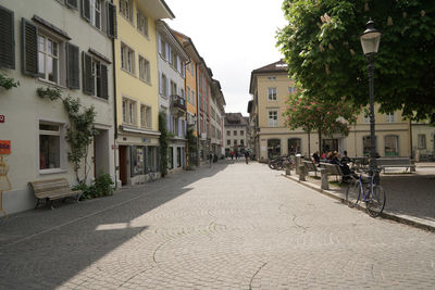 Street amidst buildings in city