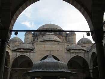 Low angle view of cathedral against sky