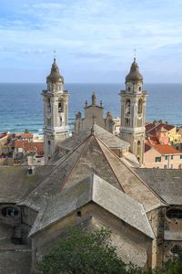 View of church against cloudy sky