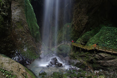 Wulong karst geologic park in chongqing, china