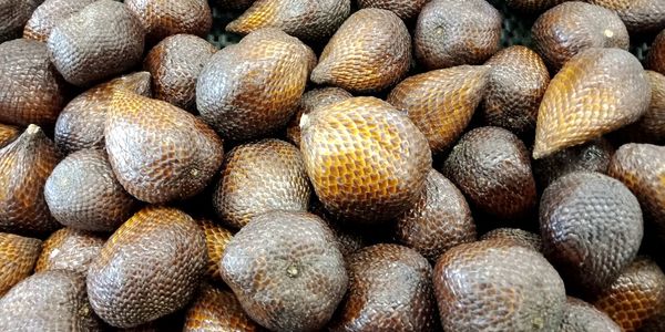 Full frame shot of fruits for sale in market