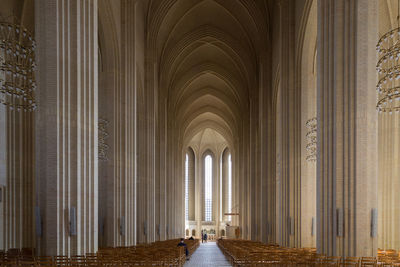 Interior of church