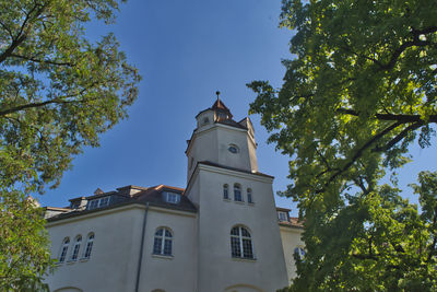 Low angle view of building against sky