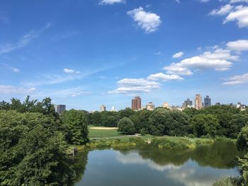 River and sky