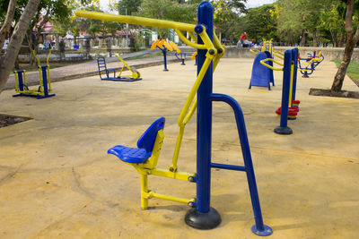 Children playing in park