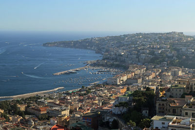 Harbor of porto di sannazaro in the mergellina area of naples