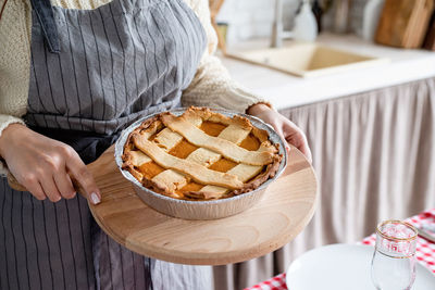 Happy thanksgiving day. autumn feast. woman celebrating holiday,closeup of a woman hands holding