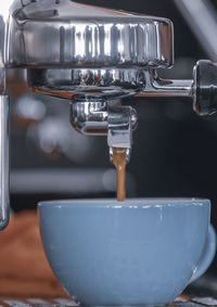 Close-up of coffee cup