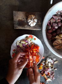 Cook stir fry, cook fish for family meals