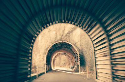 View of tunnel