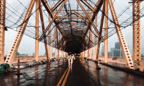 View of bridge in city