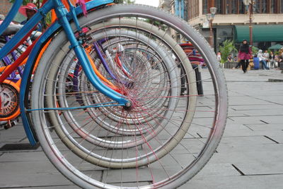 Bicycle of mode transportation in indonesia