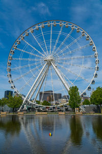 Ferris wheel against sky