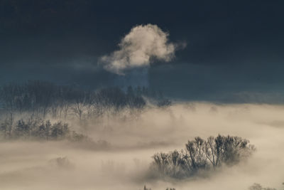 Vista dalla rocchetta di airuno lc italy