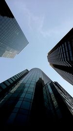 Low angle view of building against sky