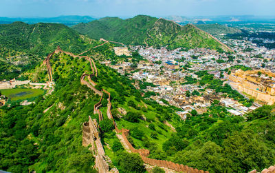 Fort wall of jaigarh fort