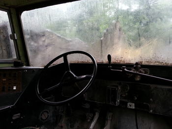 Train on window