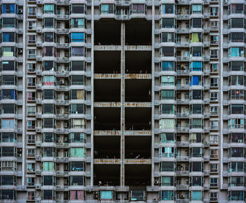 Full frame shot of residential building