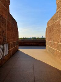 View of building against cloudy sky