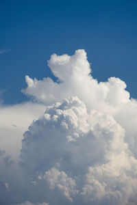 Low angle view of clouds in sky