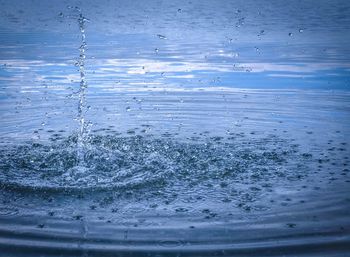 Full frame shot of sea water