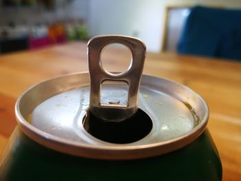 Close-up of drink on table