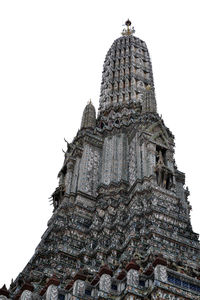 Low angle view of building against clear sky