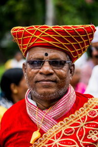 Close-up portrait of young woman