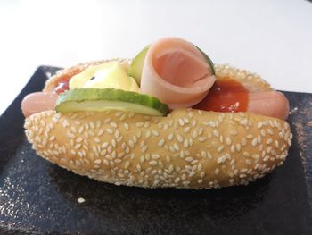 Close-up of sandwich